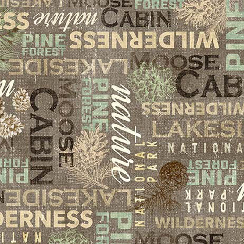 Nature’s Landscapes By Michael Miller – Brown Words