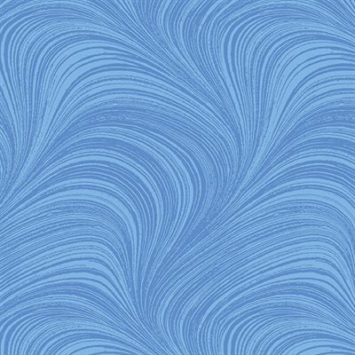 108in Wide - Wave Texture – Blue