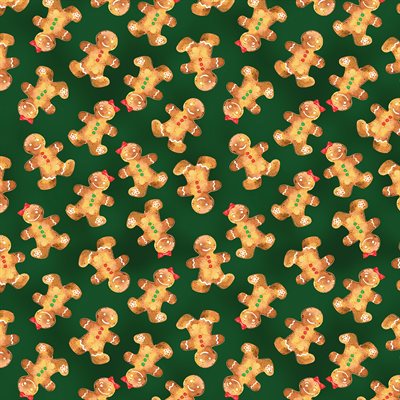 Sugar & Spice - Green Gingerbread Men