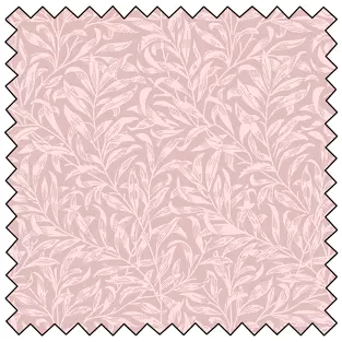 108" Wideback - William Morris Willow Bough - BLUSH