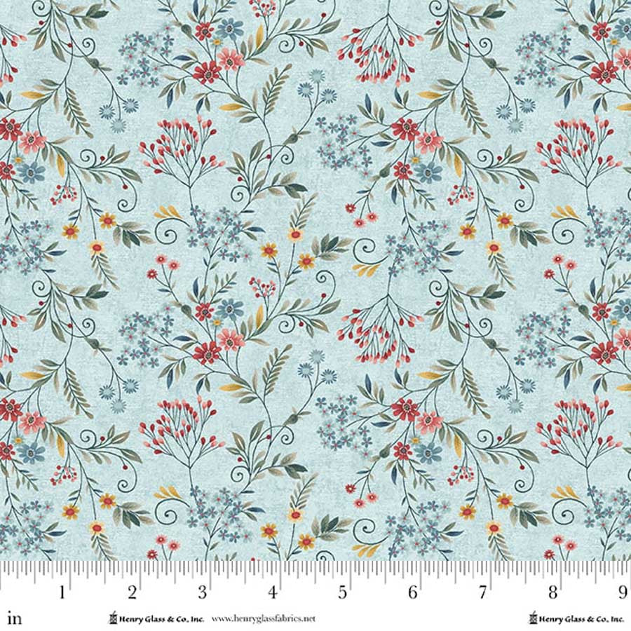 Norwegian Forest - Tender Vines - Pale Blue