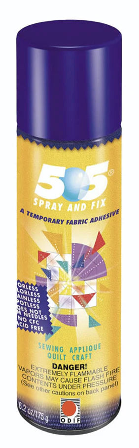 Odif 505 Spray - Temporary Fabric Adhesive, 156g