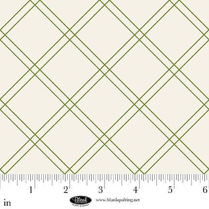 The Bright Side - White - Windowpane Plaid