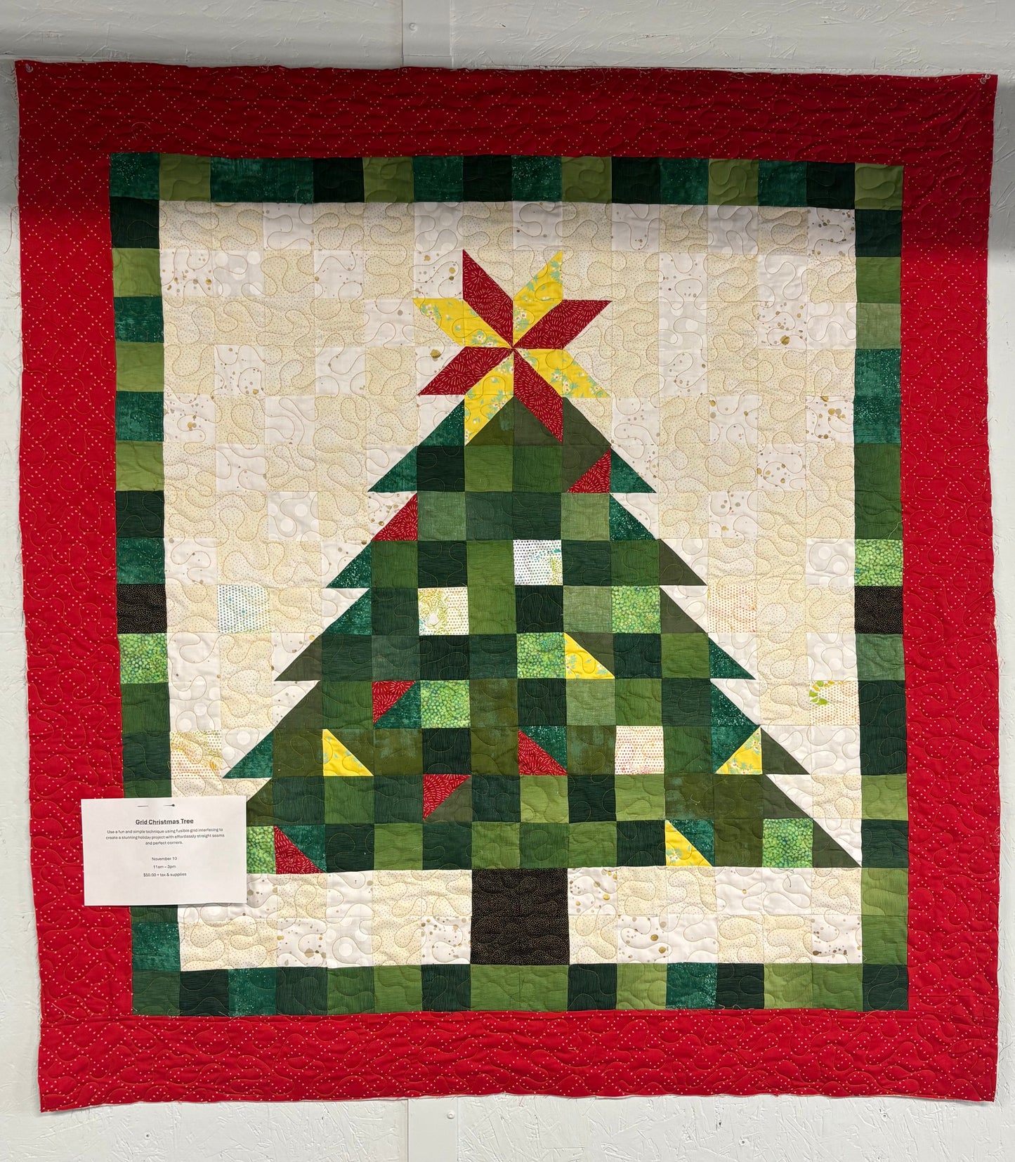 Grid Christmas Tree
