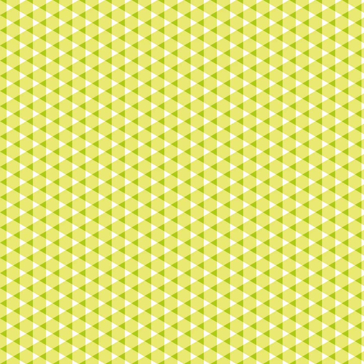 Vibrance - Triangle Gingham Pear