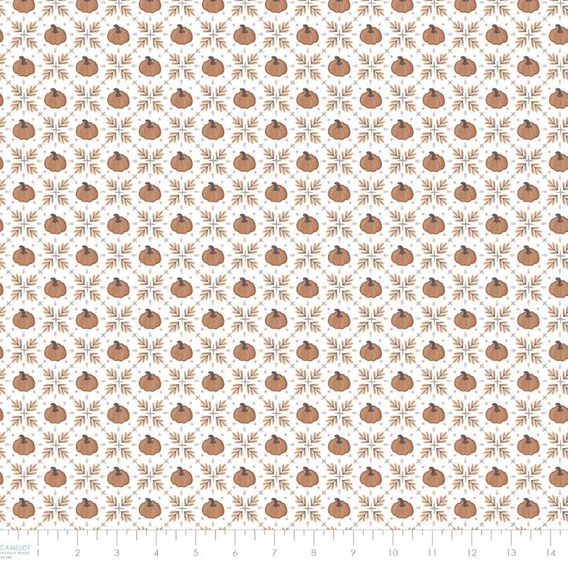 Pumpkins and Paws - Pumpkin Trellis, White