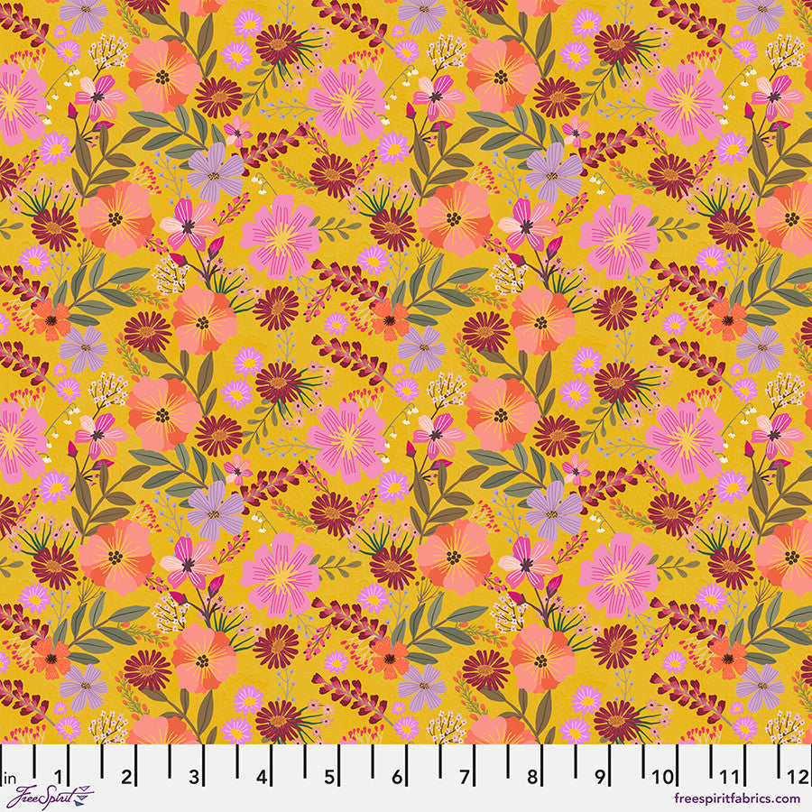 Floral Fiesta - Daisy Delight - Marigold