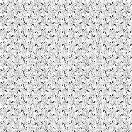 White on White Paisley