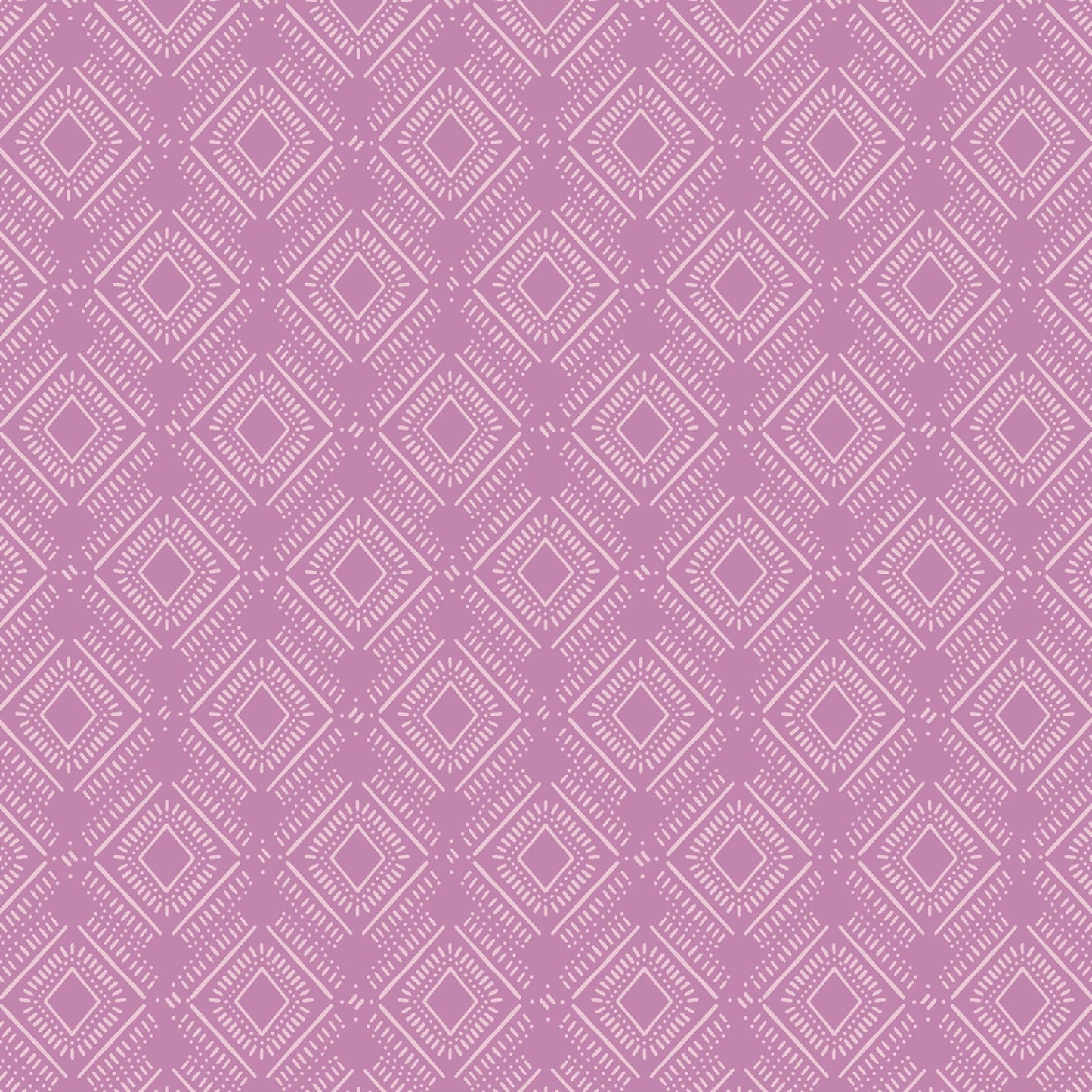 Coneflower Corral - Eggplant Diamonds