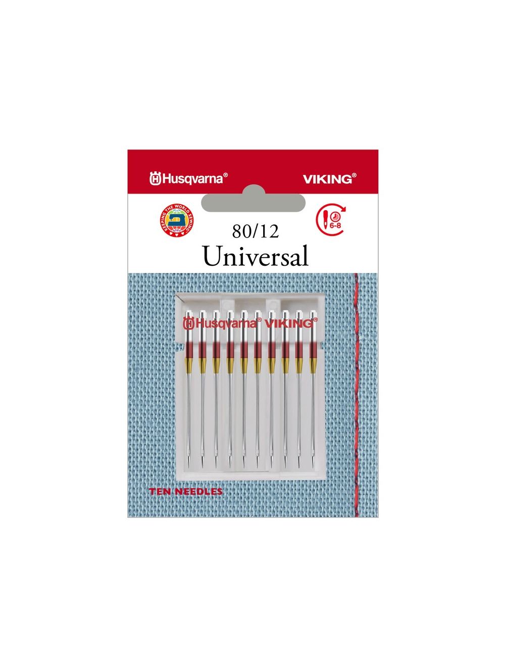 HV Universal Needles 80/12 10pc