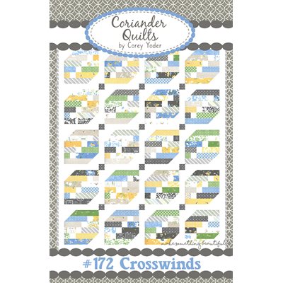 Crosswinds Pattern By Coriander Quilts