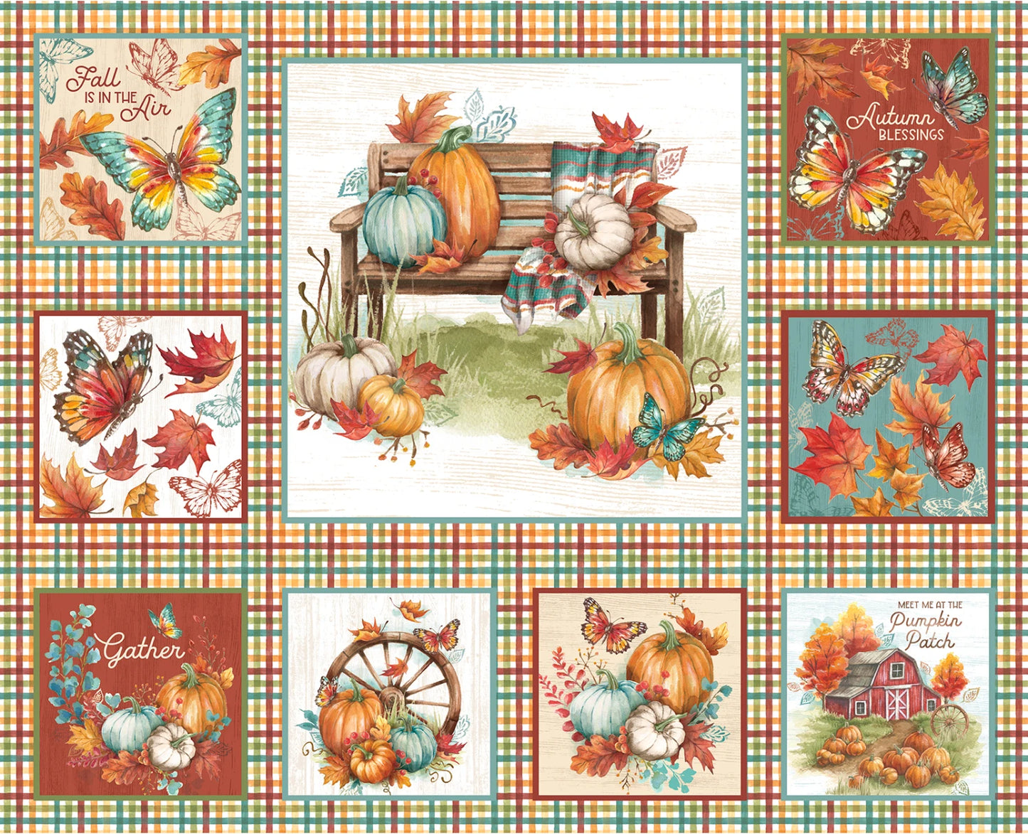 Autumn Days 36in Panel