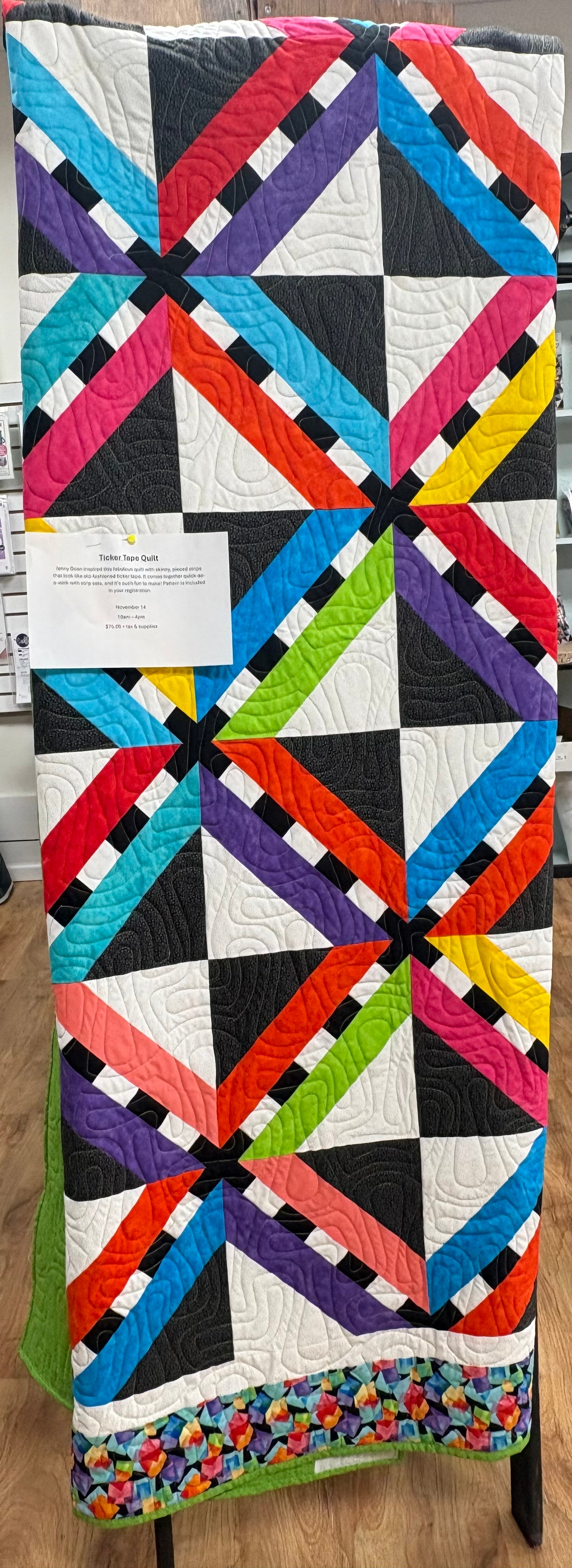Ticker Tape Quilt