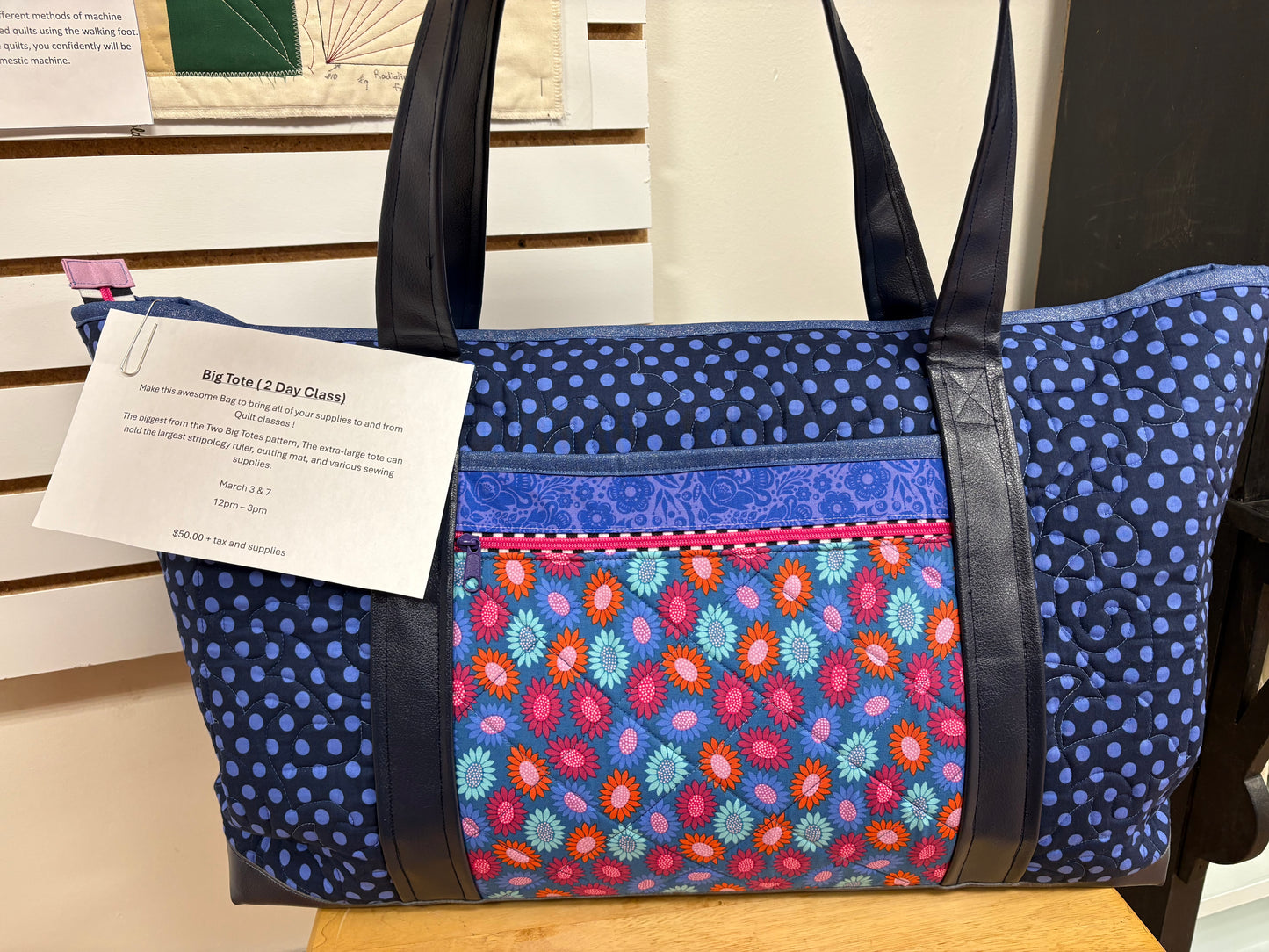 Big Tote byAnnie - 3 day class