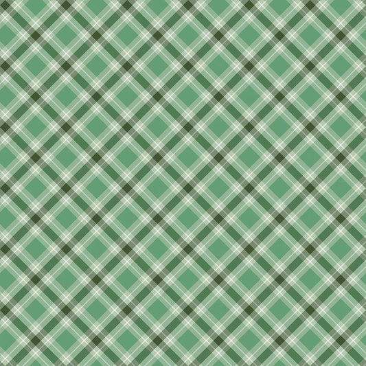 108in Wide - Sage Green Plaid