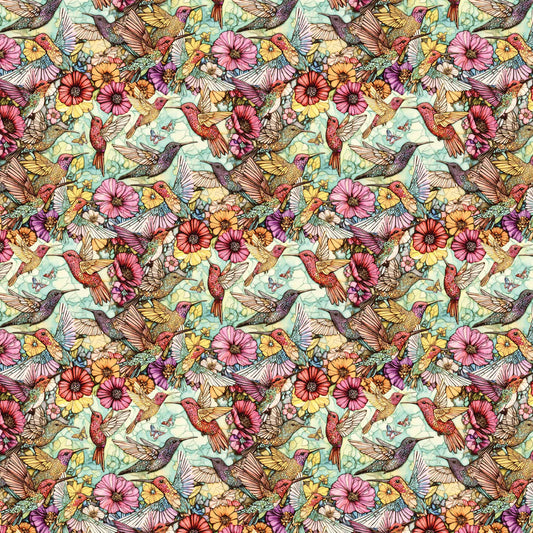 Flight of Beauty - Hummingbird Harmony