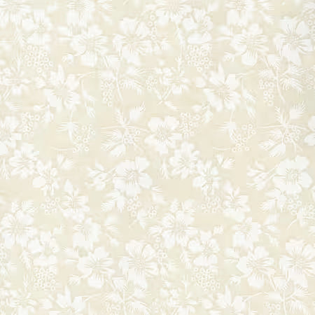 Cream Tone on Tone Floral