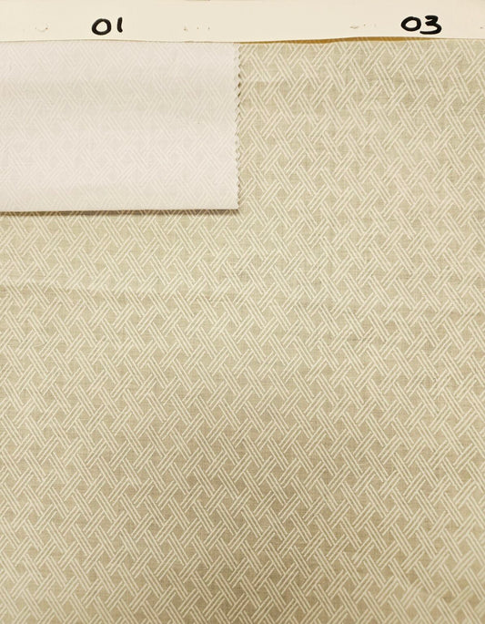 Algodon Lattice 108″ White