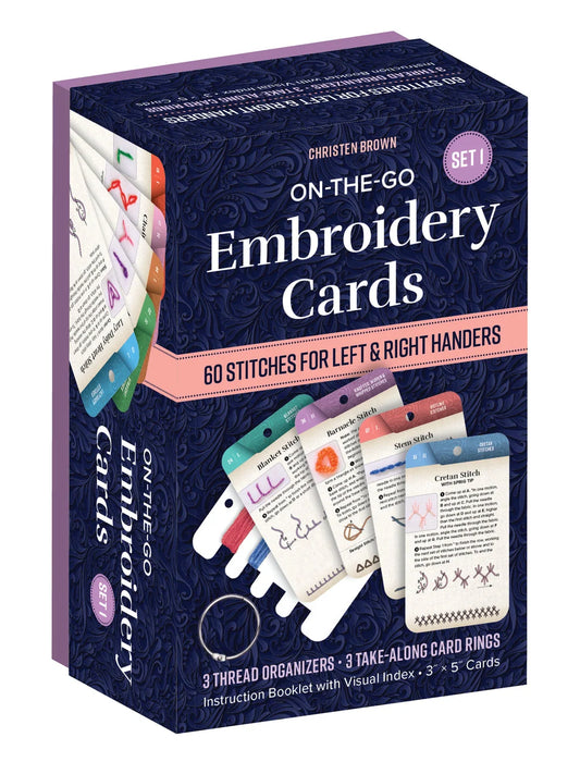 On The Go Embroidery Cards