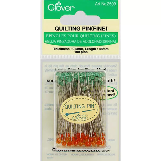 Clover Quilting Pins - Fine