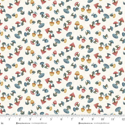 Norwegian Forest - Mushrooms - Cream