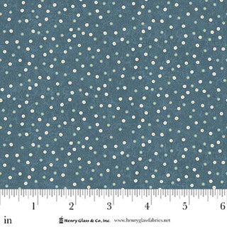 Norwegian Forest - Dots - Medium Blue