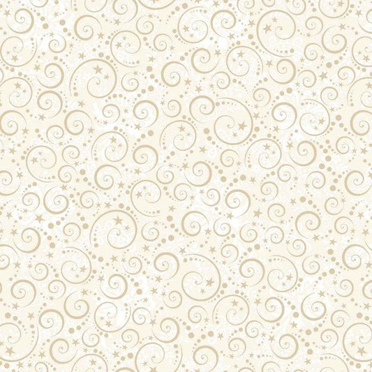 Nordic Holiday Village - Cream Swirls