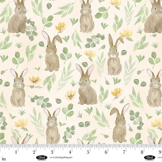 Spring Serenade - Bunnies and Foliage