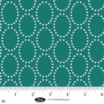The Bright Side - Turquoise - Star Ovals