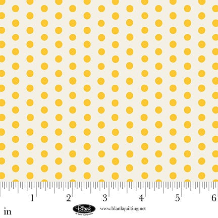 The Bright Side - White&Yellow - Polka Dot