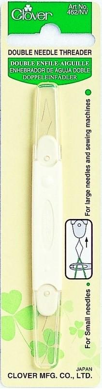 Clover Double Needle Threader