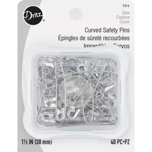 Curved Basting Pins - SIZE 2