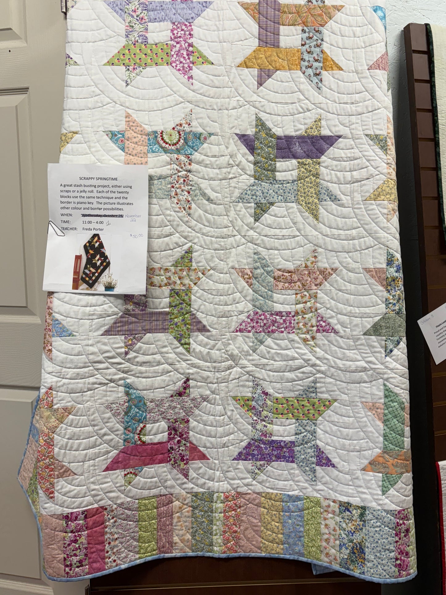 Scrappy Springtime Quilt