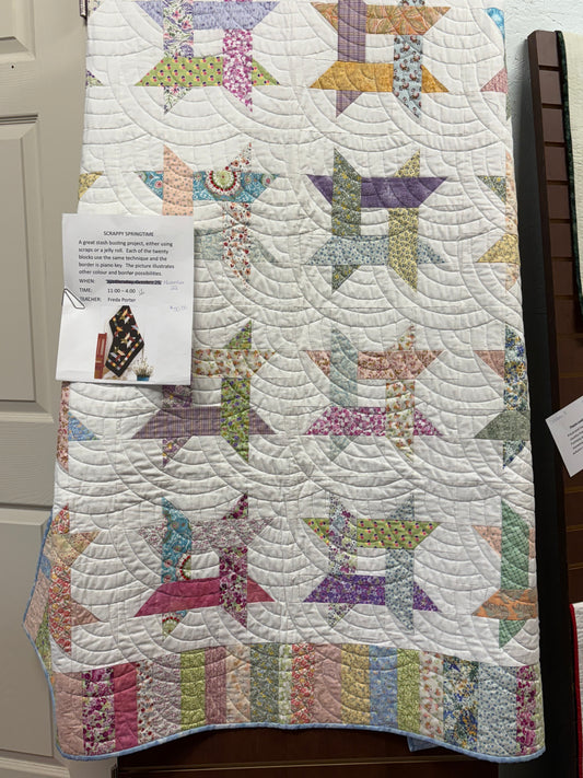Scrappy Springtime Quilt