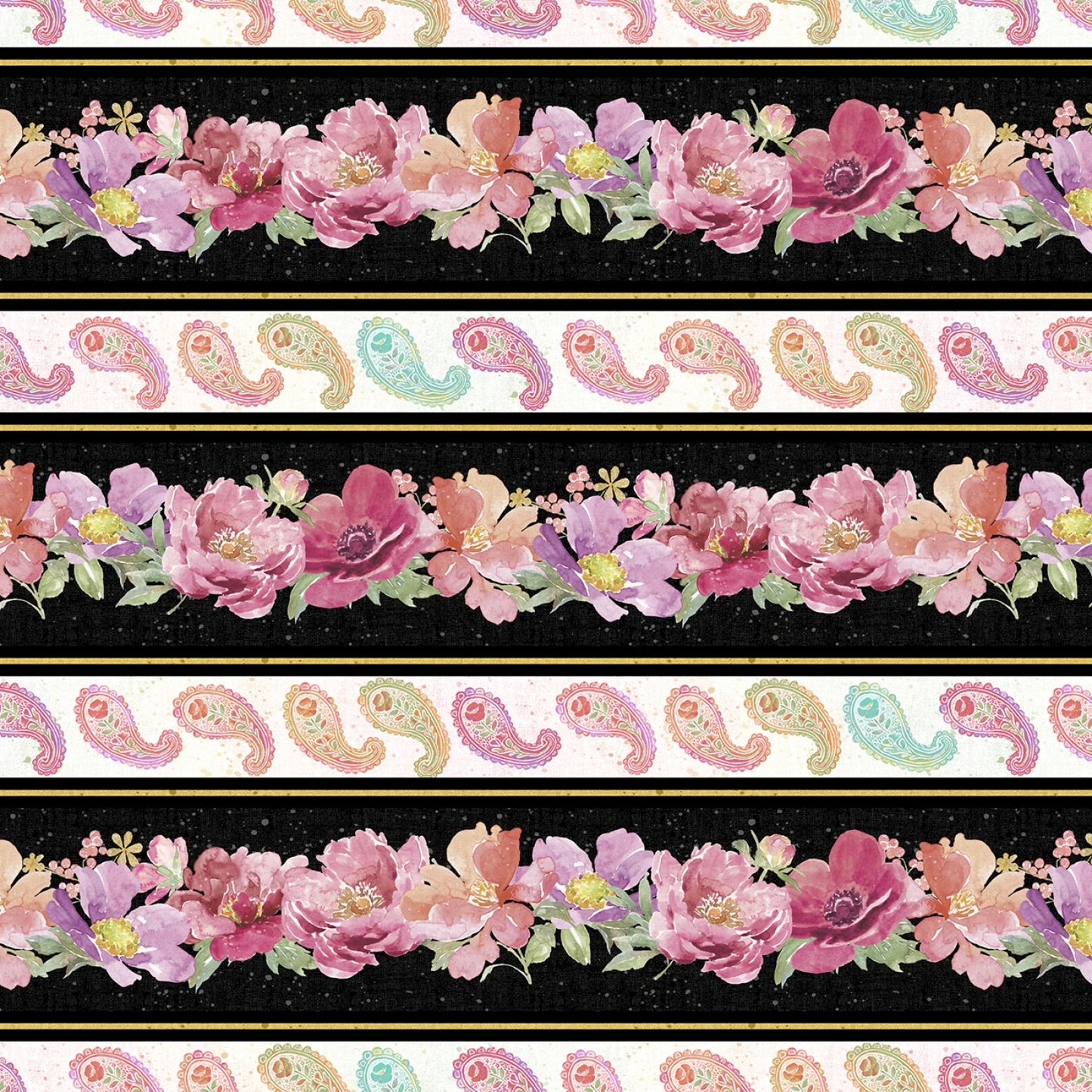 Meadow Melody - Multi Repeating Stripe