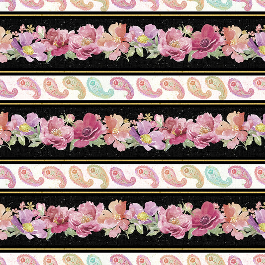 Meadow Melody - Multi Repeating Stripe