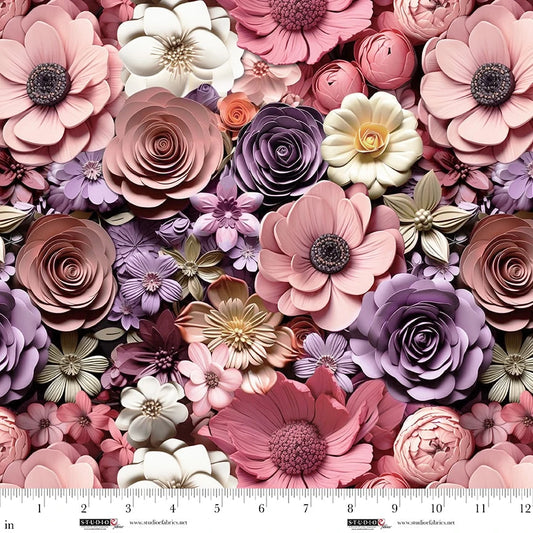 Another Dimension - Dusty Rose / Peach Floral