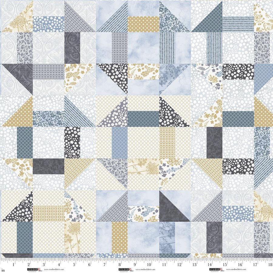 Farmhouse Fixer Upper - Churndash Cheater Quilt