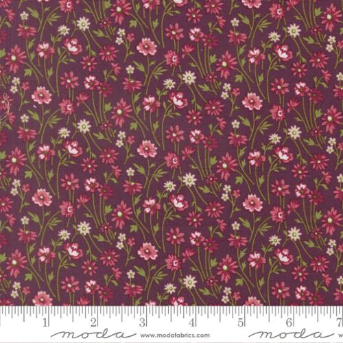 Chelsea Garden - Cheek Posy Small Floral - Plum