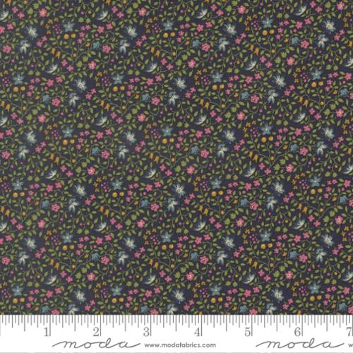 Chelsea Garden - Ambling Vine Small Floral - Midnight
