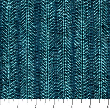 Snow Drift - Stripe Teal