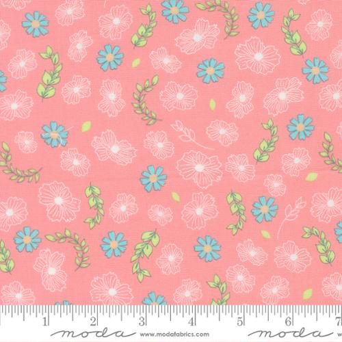 Honeyed Horizons - Petal Grooves Florals - Pink