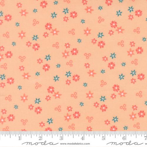 Honeyed Horizons - Sweet Trio Small Floral - Peach