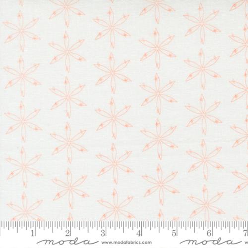 Honeyed Horizons - Star Speck Blenders Geometric Flower - Cloud