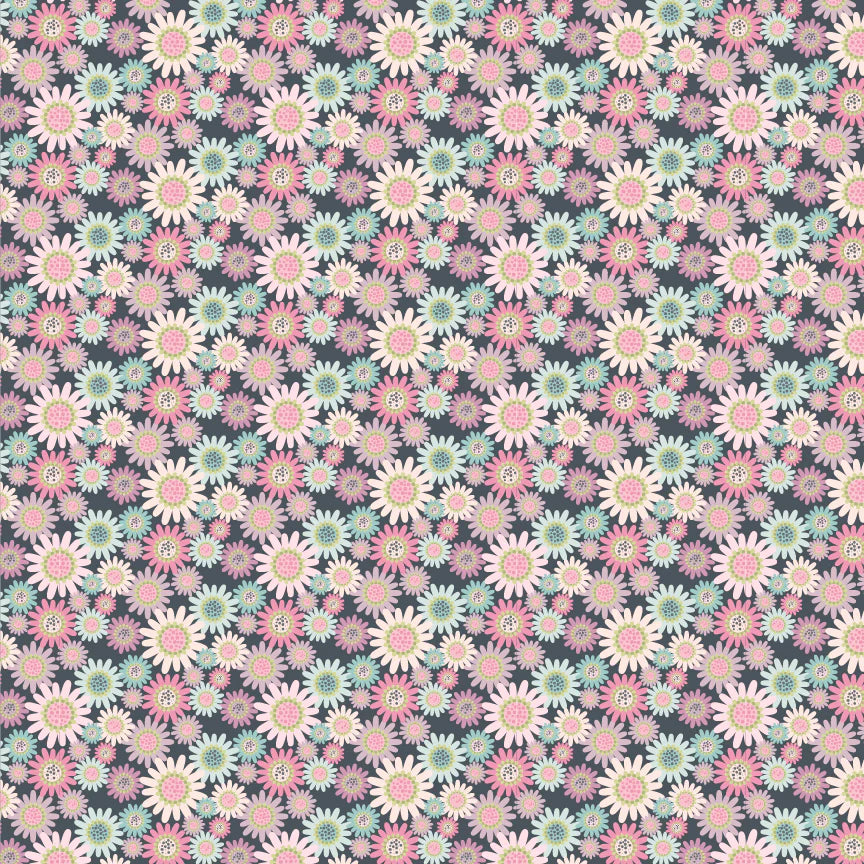 Le Petit Escargot - Sunny Daisies Grey