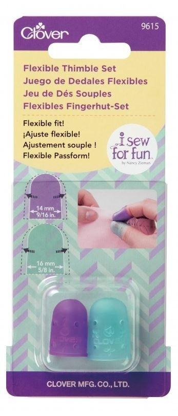 Flexible Rubber Thimble Set