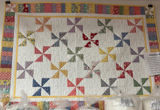 Pinwheel Quilt class