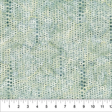 Banyan Batiks - Ladybug Meadow - Dusty Sage Line-Dot