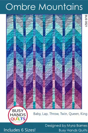 Ombre Mountains Pattern