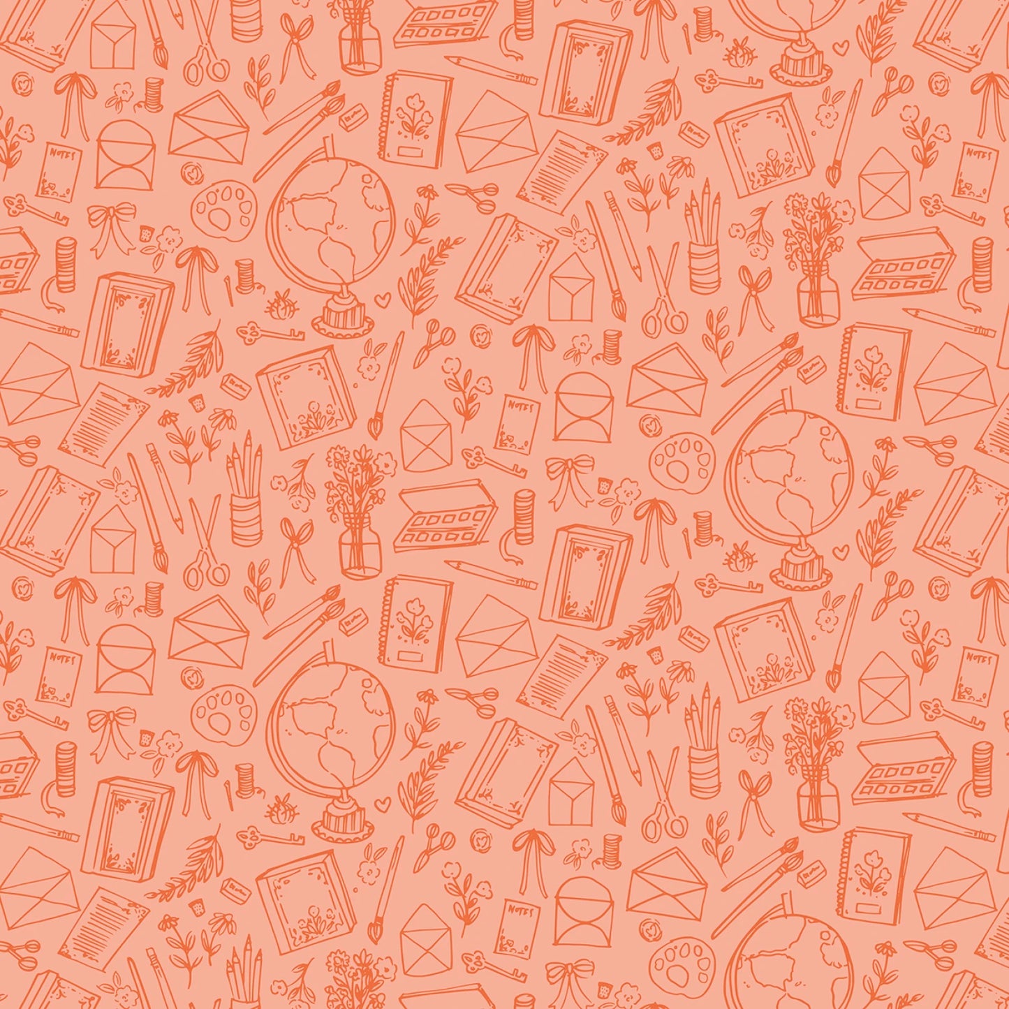 Floral Charms - Collection of Things Apricot